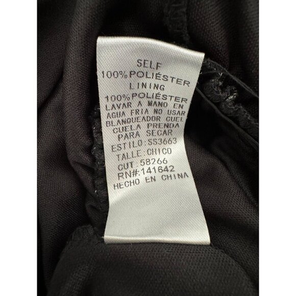 She + Sky Leopard Print Front Tie Detail Cap Sleeve Open Back Romper Size Small - Picture 7 of 7